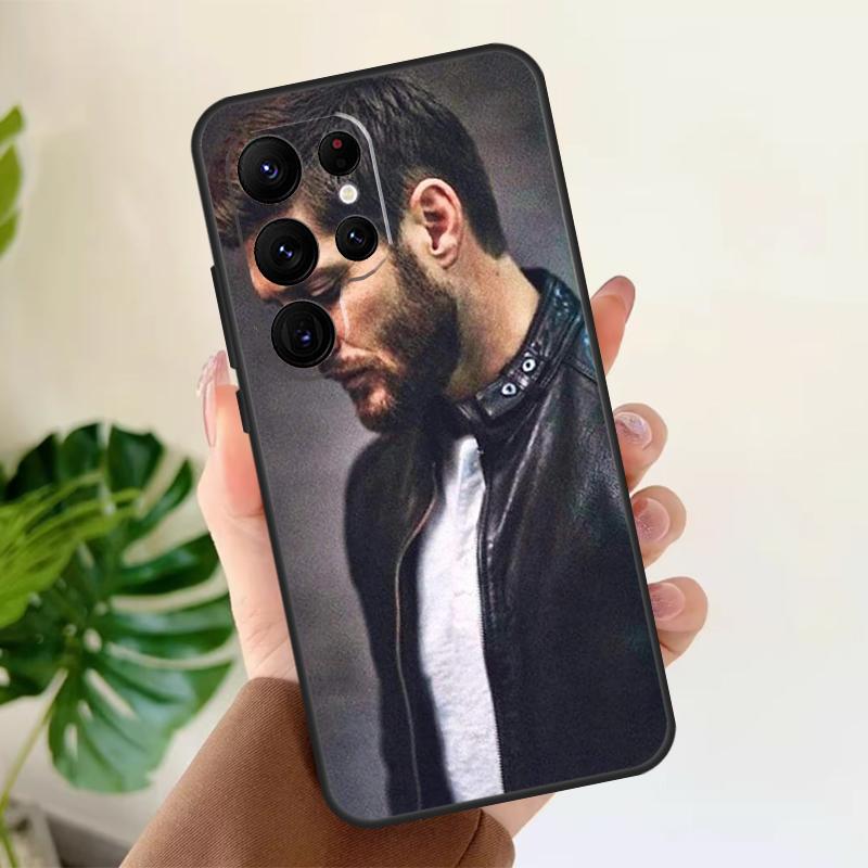 Сверхъестественное Дженсен Эклс Мягкий чехол для Samsung Galaxy S25 S24 S23 S22 S21 Ultra S9 S10 Plus S23 FE S24 FE Чехол для телефона