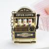 Mini Lucky Jackpot Keyrings Funny Fruit Slot Machine Keychain Slot Machine Key Chains  Funny Toys