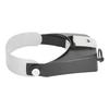 Headband Magnifier Glasses 1.5X 3X 8.5X 10X Magnification Head Mount Magnifier with LED Light