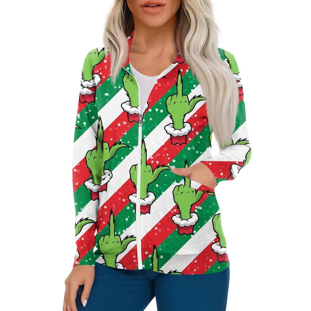 Женский однобортный защитный комбинезон с длинным рукавом и карманом, рабочий воротник-стойка, кардиган, куртка, топ