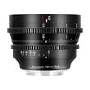7 Artisans 12mm Large Opening Ultra Wide Angle Cine Manual Fixed Focus Low Distortion Cinema Lens for Sigma Panasonic S1 S1H Leica SL SL2 L Black T2.9
