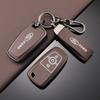 TPU Car Key Case Cover Keychain Pendant For Ford Focus Mondeo Fiesta Kuga B-Max C-Max S-Max Anti Drop Protective Shell Sticker