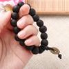 Women Charm Wrist Bracelet Buddha Beads Wood