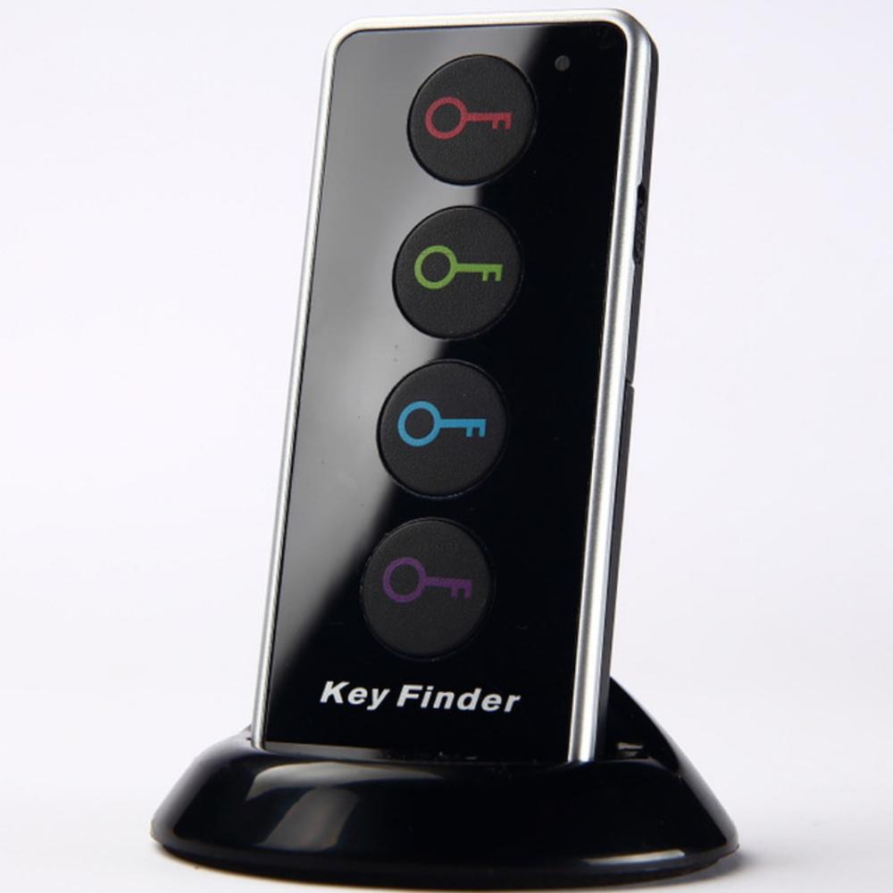 KeyFinder со светодиодной подсветкой Беспроводной RF-локатор предметов 1 передатчик с 4 приемниками