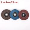 75mm 3 Inch Flap Discs 3pcs Abrasive Sanding Wheels For Angle Grinder Metal Wood Polishing Tools Accessories 80#