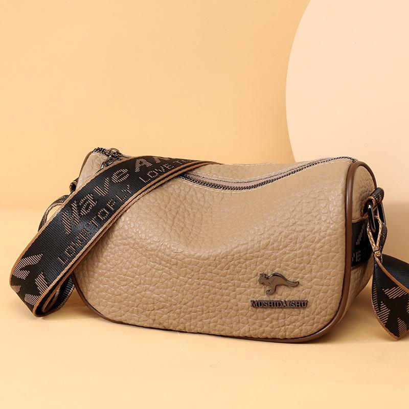 Женская сумка из натуральной кожи, модная, большая вместимость, сумка через плечо, первый слой из коровьей кожи