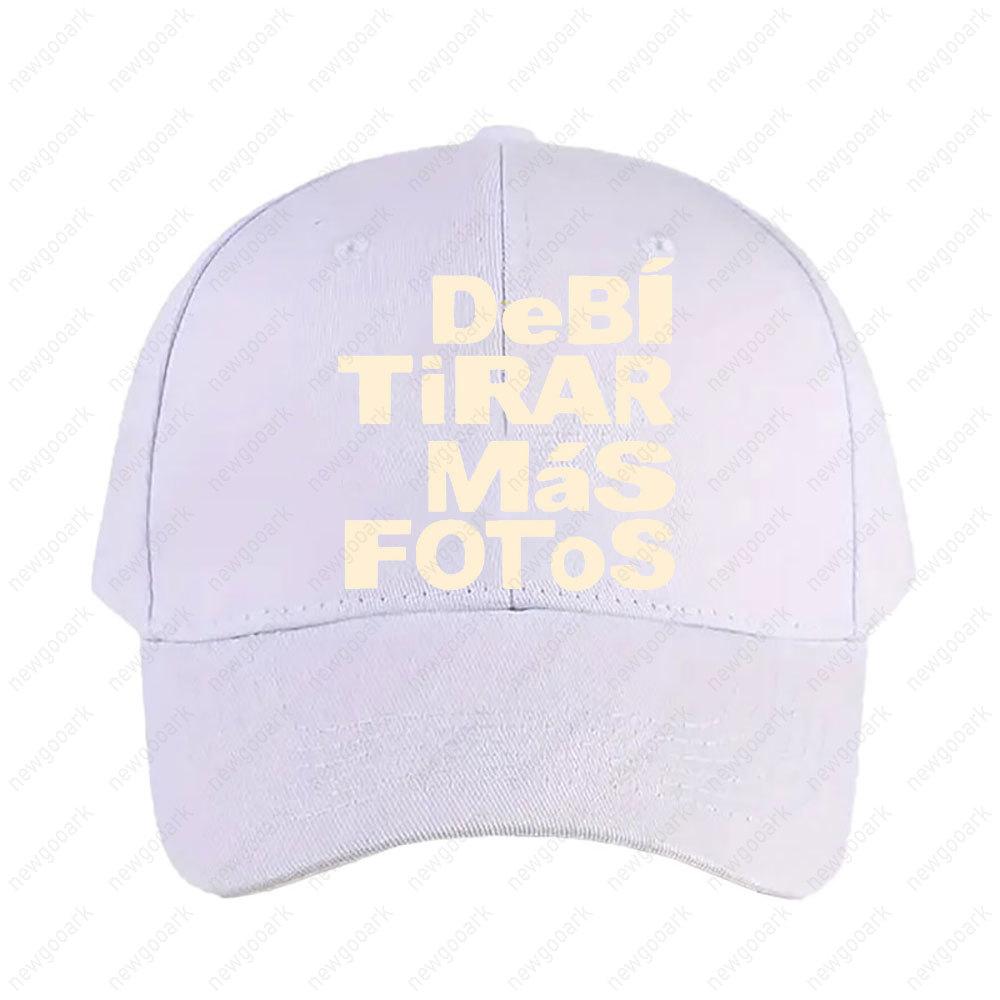 Debí Tirar Más Fotos Album Cap Summer Women Unisex Adult Peaked Hat Fashion Casual Adjustable Printed Baseball Caps Trucker Cap
