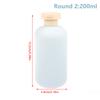 100ML-500ML Foaming Soap Dispensers Refillable Bottles Flip Lotion Bottles Avocado Green Plastic Shampoo Shower Gel