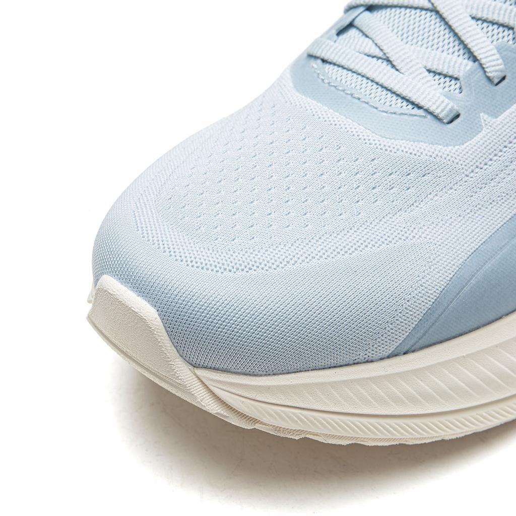 Li Ning Yueying 5 Амортизирующие, износостойкие низкие беговые кроссовки мужские First Frost Blue ARHW003-6