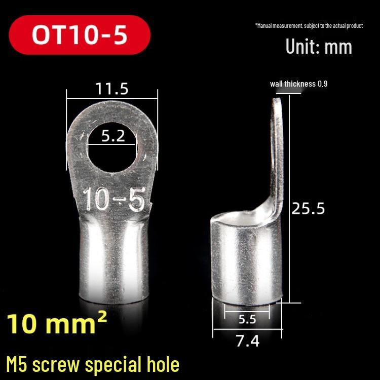 Silver-Plated Brass Terminal Block: Round, U, Y, Fork Type Lug SNB/RNB Open Barrel