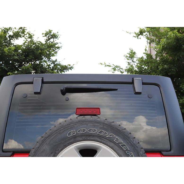 Автомобильная задняя дверь, оконное стекло, петля, декоративная крышка, наклейки для Jeep Wrangler JK 2007-2017, авто внешние аксессуары