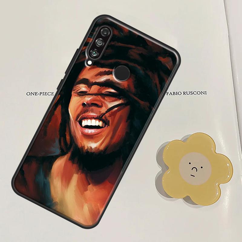Bob Marley For Huawei Nova Y60 Y70 Y90 Y61 Y91 3i 7i 8i 11i Nova 9 10 SE 11 Pro P20 P40 P30 Lite Case