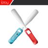 Baseball Bat Handle Grip, Baseball Stick Game Accessories Compatible with Nintendo Switch OLED/ Nintendo Switch, Left & Right Handle (2PCS)