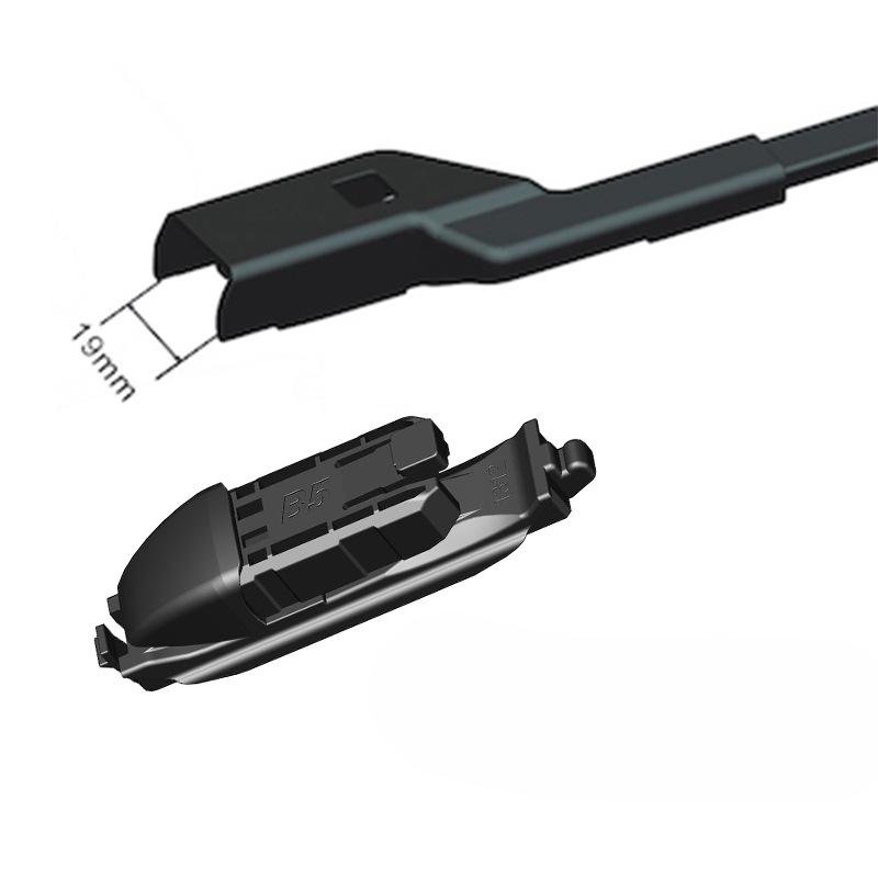 Заменяемая пряжка для дворников, разъем для щеток дворников, детали для дворников ветрового стекла, 1 шт., многофункциональная пряжка для интерфейса дворников без костей