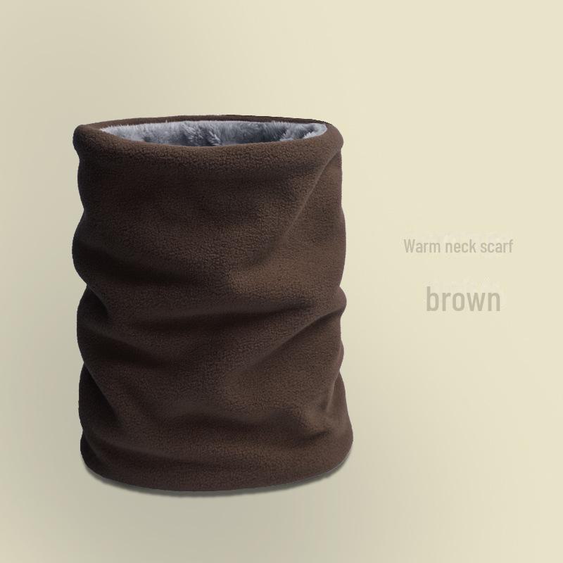 Winter Cycling Windproof Hat and Mask with Velvet Earmuffs