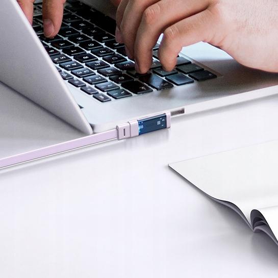 Mcdodo High Speed Usb-C Pd 65W 1.8M Angle Cable Blue