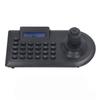 LCD Analog PTZ Camera Keyboard with 4D Joystick PTZ Speed Dome Camera Controller for Linux EU Plug