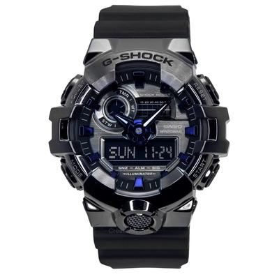 G-Shock G-Steel Аналоговые Цифровые Смола Ремешок Серый Циферблат Кварцевые GM-700P-6A 200M Мужские Часы