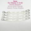2Pcs Auto Front Bumper Repair Buckle Heavy Duty Easy Install Fastener for  X Trail 2014-2020 Replacement Parts