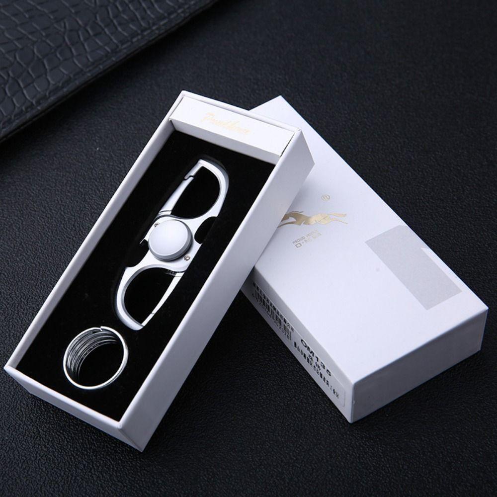 Hand Spinner Fidget Bottle Opener Stainless Steel Car Key Waist Pendant  Teens