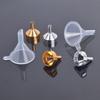 30-Pack Mini Funnel for Lab Bottles, Sand Art, Perfume, Spice, Powder, Essential Oil, Recreational, Kitchen Food Grade Small Plastic Funnel