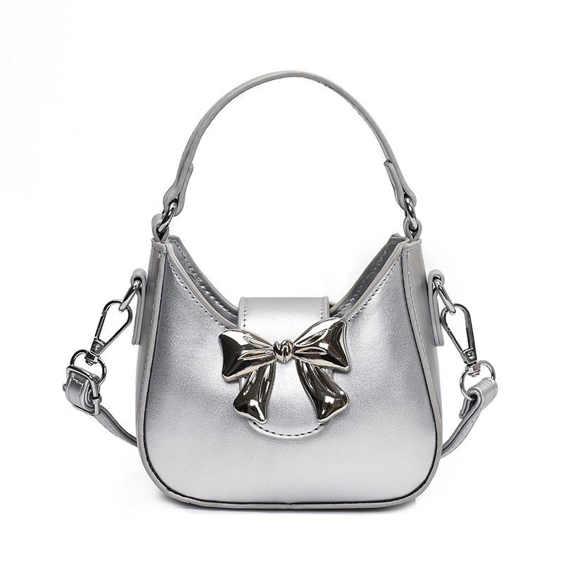 Childrens Bow Handbag Lightweight Design May Also Armpit Bag Bag Crossbody