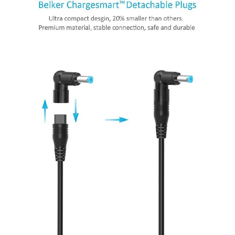 Belker 45W AC Adapter Laptop Charger for Dell Hp Acer Asus Lenovo Toshiba Laptops Ultrabooks Chormebooks