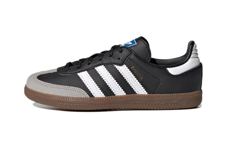 adidas Samba OG J 'Черный Белый Жевательная Резинка' GZ8349