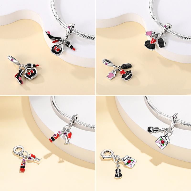 100% Медь Бабочка Фея Мечта Океан Ракушка Жемчужина Русалка Морская Черепаха Подсолнух Шармы Бусины Подходят для Браслетов Qikaola