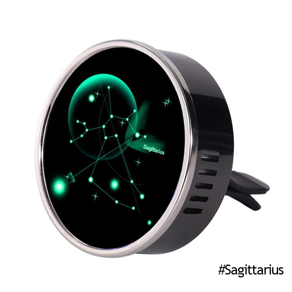 Автомобильный освежитель воздуха на выходе, 12 созвездий, тема, диффузор для духов, ароматерапевтический декор, зажимы, освежитель воздуха, подарок