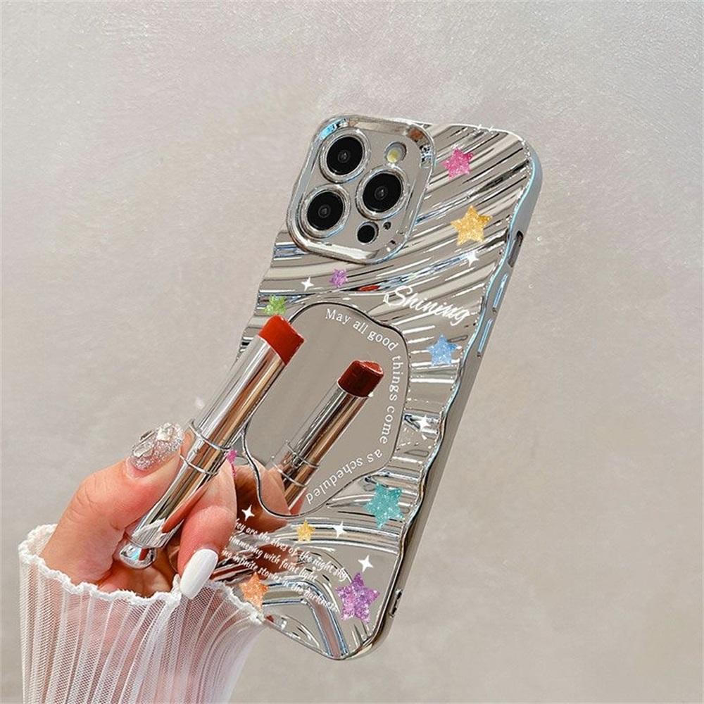 Чехол-зеркало для макияжа для iPhone 11 13 16 Pro Max iPhone 14 15 12 13 Pro Max 16 Plus 13 Pro Samsung A55 A54 A15 A12 A52S A34 A14 A30S A53 A52 A50