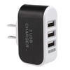 3.1 Тройной USB-адаптер для настенного зарядного устройства переменного тока с 3 портами для путешествий и путешествий для Samsung iPhone