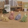 Home Decoration Gifts Cute Cat Silicone Mould DIY Aromatherapy Candle Mould 3D Pet Cat Candle Mold