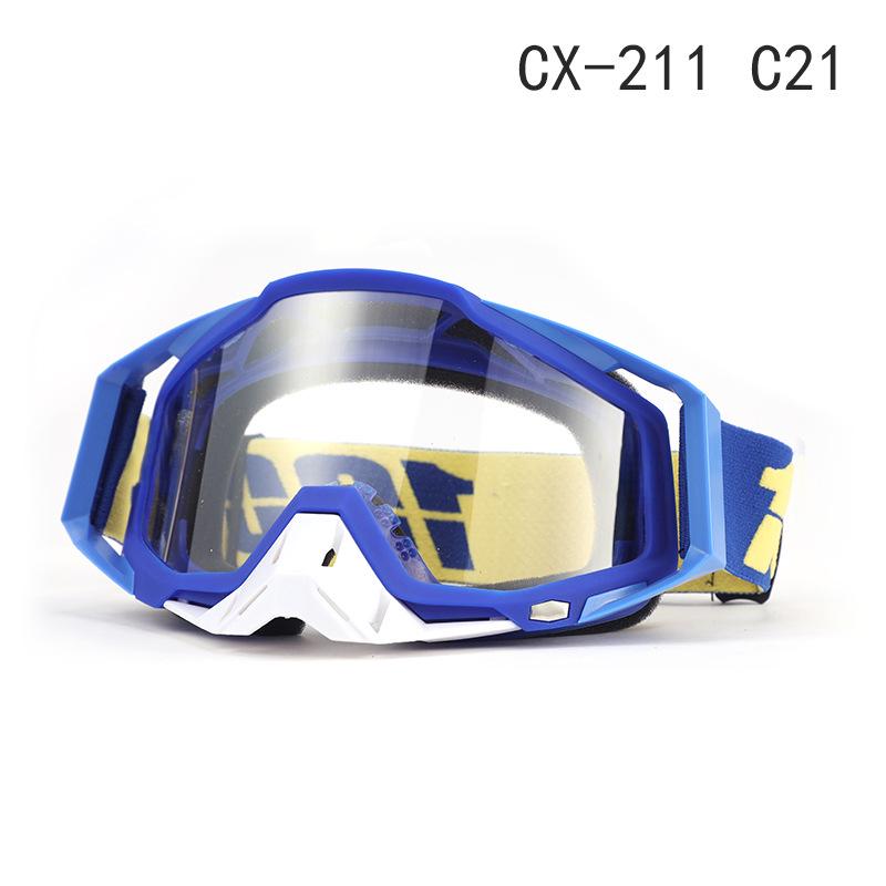 Ветрозащитные мотоциклетные и лыжные очки для использования за границей: 100% Внедорожная езда, катание на природе и защита при скоростном спуске