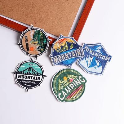 5 шт./упак. плавкая нашивка с вышивкой, утюговые заплатки для одежды, термоклеевые заплатки для курток, джинсов, рюкзак, гладильная заплатка для шитья