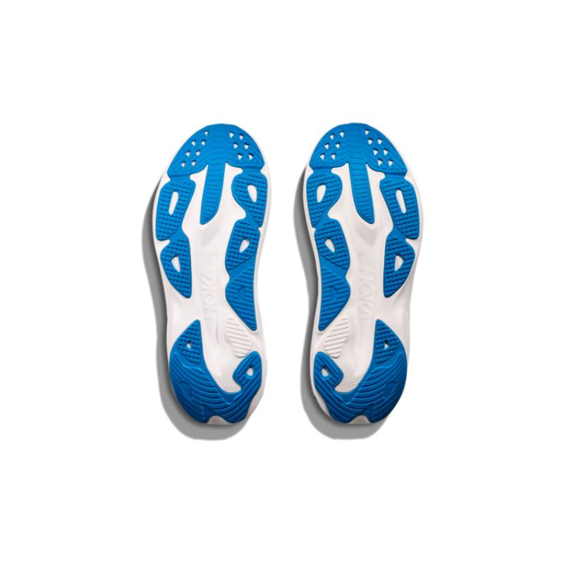 HOKA One One SKYFLOW Противоскользящие износостойкие низкие повседневные кроссовки для бега Мужские сине-белые кроссовки 1155111-HLF