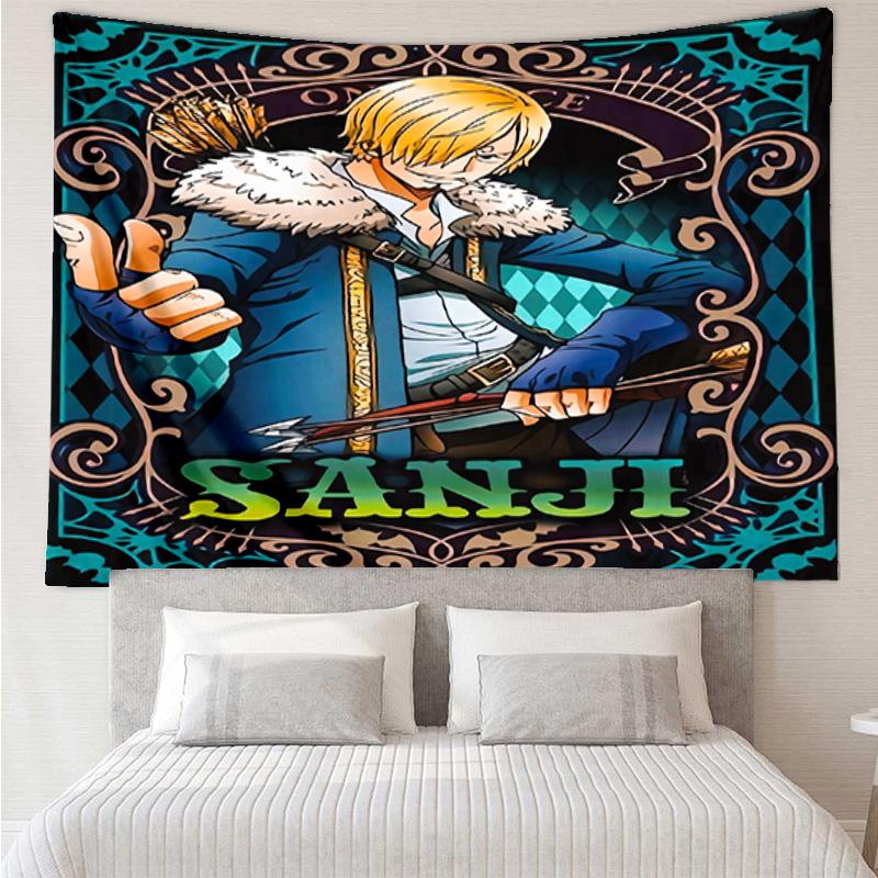 1PC pirate Adventurous Journey K-pop music group Tapestry Accessories for Bedroom,Livingroom, dormitory Room Wall Decor Fan Birthday Gifts