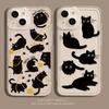 Мультяшный Милый Чехол-Котик для Samusng Galaxy S25 Ultra 5G S24 S22 S23 Plus Ultra S20 S21 FE A16 A54 A55 A35 A34 A53 A14 A32 Чехол