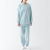 MUJI Комплект комнатных вещей из гладкого флиса FD1J7A3A Бледно-зеленый S Женский Женский