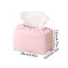 Heart-shape Pattern Cotton Napkin Holder Large Capacity Car Paper Boxes  Bedroom