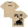 French Rapper Laylow Album Graphics T Shirts Unisexs Women Hip Hop Double Sided Fashion Summer Y2K Tshirts Retro Short Sleeve Tees
