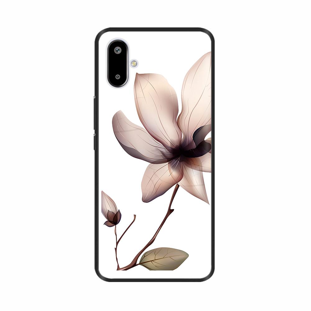 Для Samsung Galaxy F06 Чехол M06 Цветок Мягкий Силиконовый Задняя Крышка Для Samsung M06 Чехол Чехол для Телефона Ударопрочный Бампер Fundas Чехлы