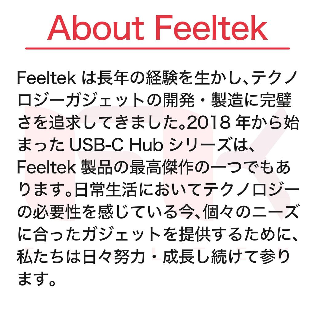 USB C Хаб Совместимый с iPhone 15 Портативный Хаб 4 в 1 PD Поддерживает до 100 Вт Порт HDMI Поддерживает до Двойных Портов Feeltek USB-C USB-C 4K@30 Гц USB-A