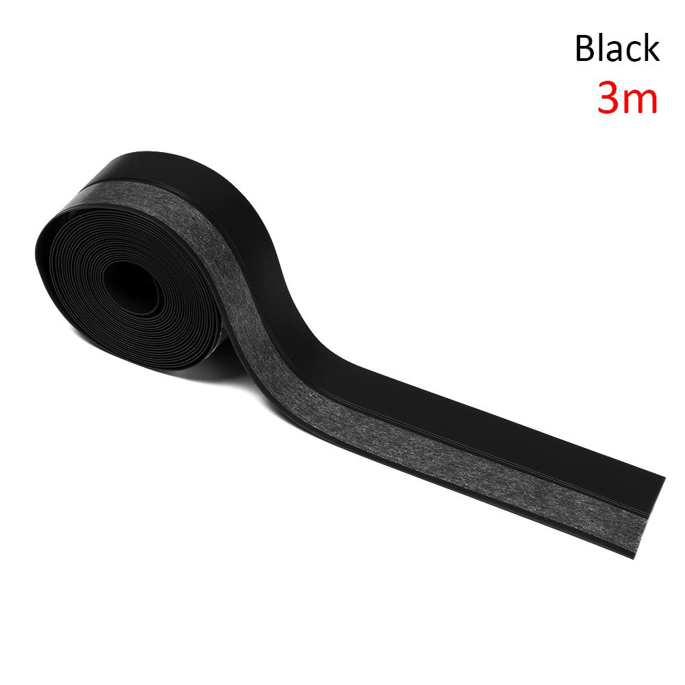 1м/3м/5м Домашний Декор Лента для Дверей и Окон Ванная Комната Защита от Плесени Уплотнительная Лента Силиконовая Резина Наклейка на Стену