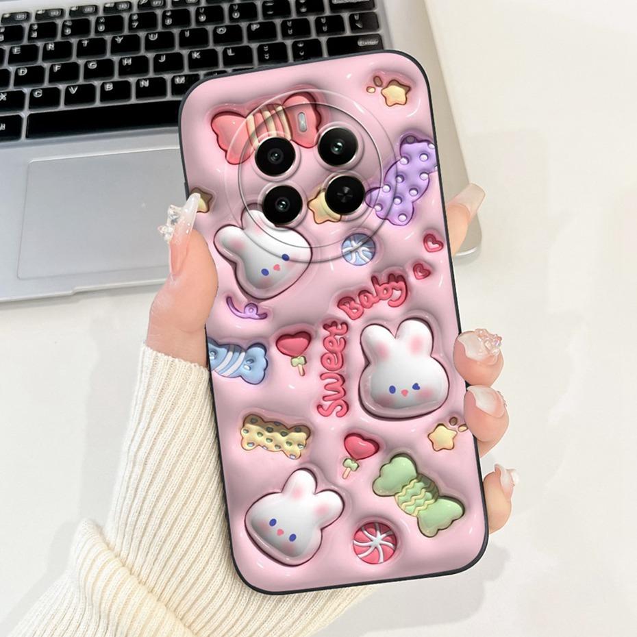 Fashion New Design For Realme 12+ 12X 12 5G Lens Protective Phone Case For Realme 12X 12 Plus 5G Soft Silicone Jelly Cases
