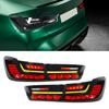 Светодиодные задние фонари в стиле GTS LED с динамическим указателем поворота для 3 серии G20 M3 G80 2019-2023 Черные