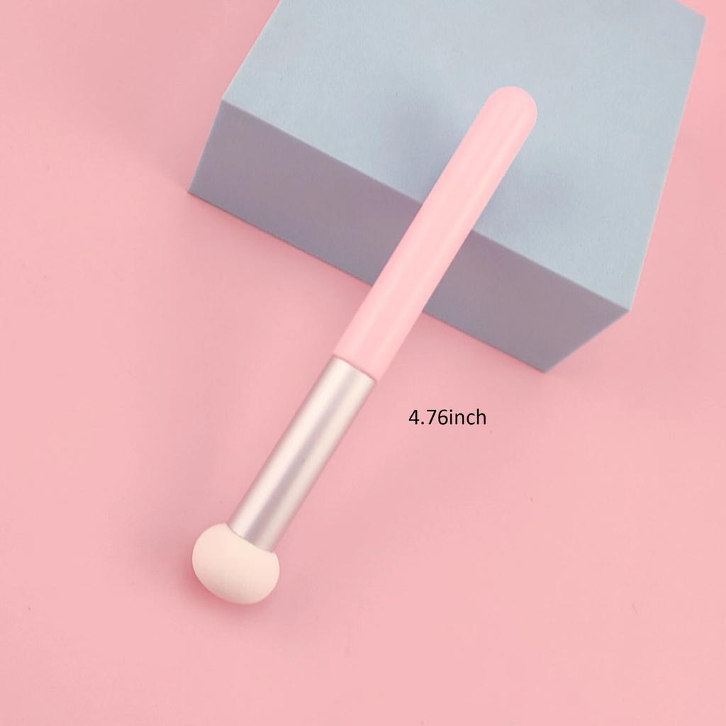 Губка с круглой головкой, кисть для консилера, влажная и сухая кисть для макияжа Halo Dye двойного назначения, ровная и не царапающаяся кисть с грибовидной головкой