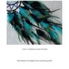 Indian Moon Dreamcatcher Wind Chimes Hand-woven Feather Room Wall Hanging Ornament Creative Car Pendant Birthday Gift Home Decor