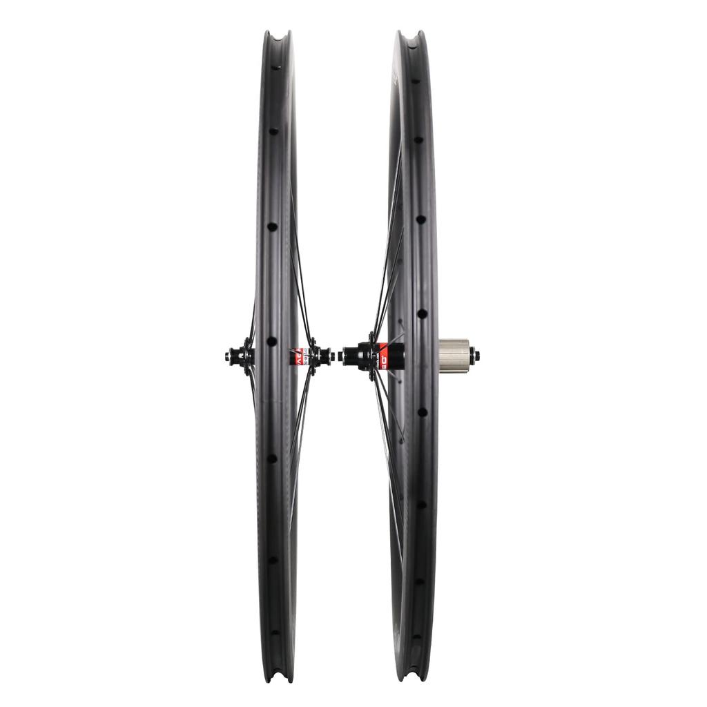 ICAN Alpha Pro Series 50mm Carbon Wheel Compatible with Clincher Tubeless Ready Tires 700C Road Bike Rim Brake Wheel (NEW) 10/13S