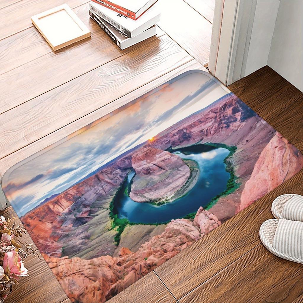 1 шт. Фэнтезийный лес Кухонный коврик Нескользящий коврик для двери Поп-дизайн Коврик для ванной Коврик для ванной Ковер для дома Раковина Прачечная Декорери